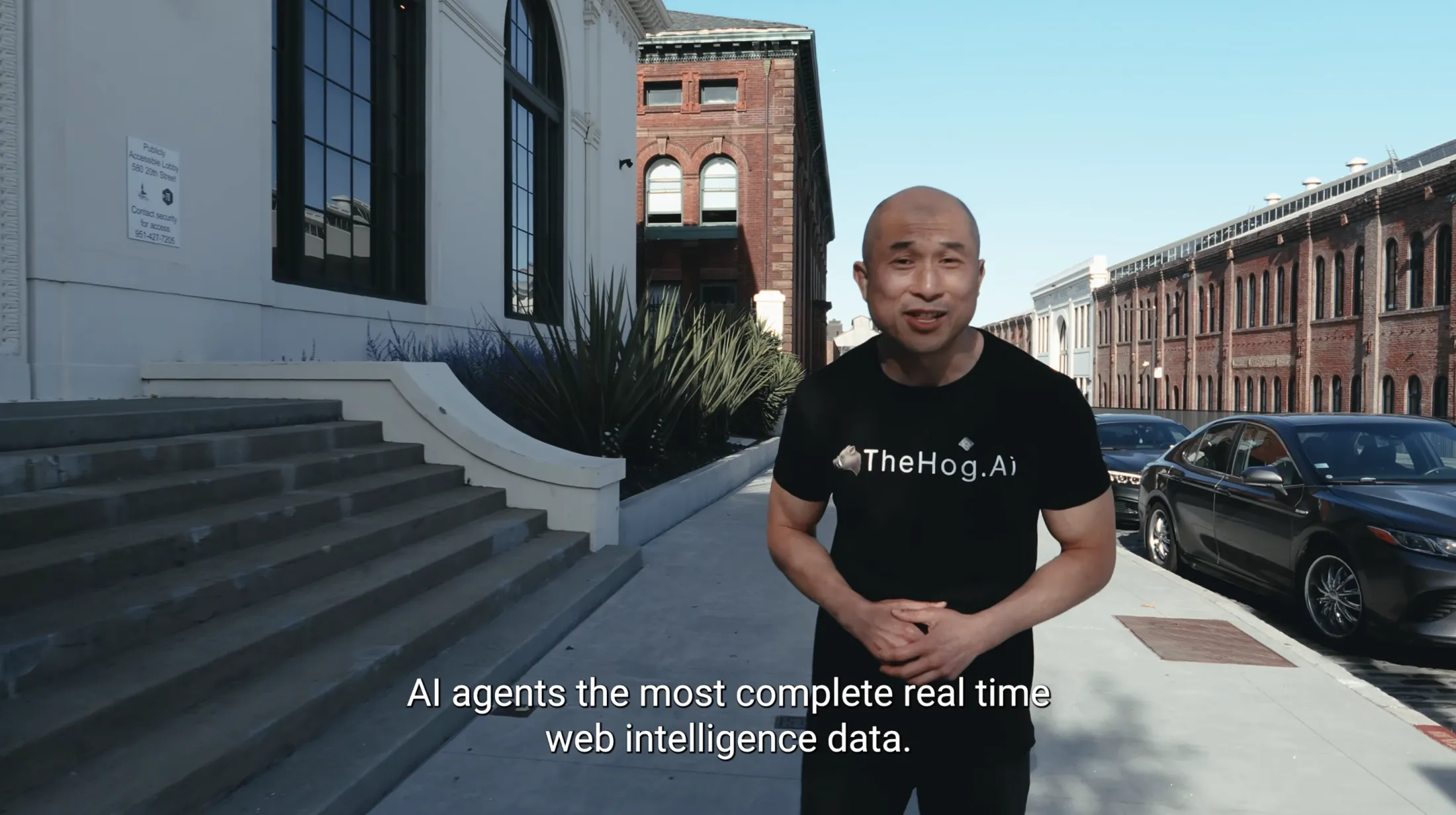 The Hog founder introducing the web intelligence API